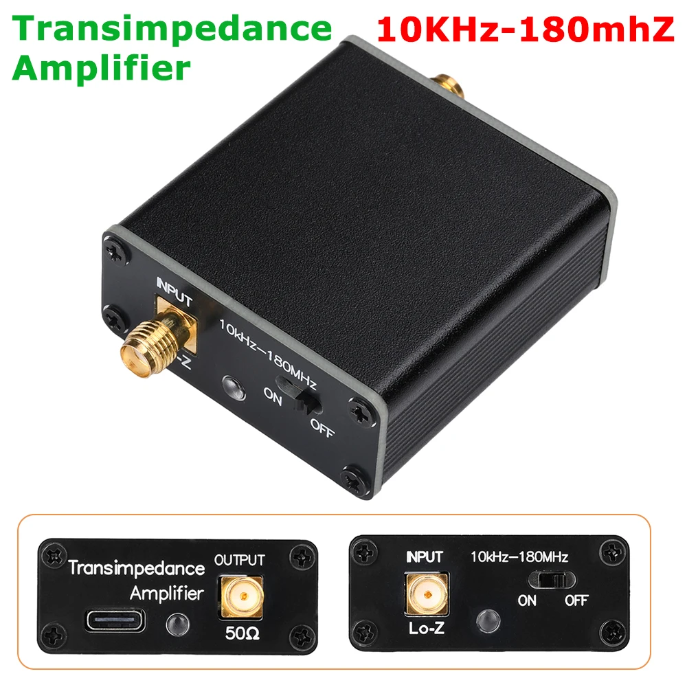 Occkic 10 kHz-180 MHz Mini Loop Antenna Donut Broadband Antenna Module 5