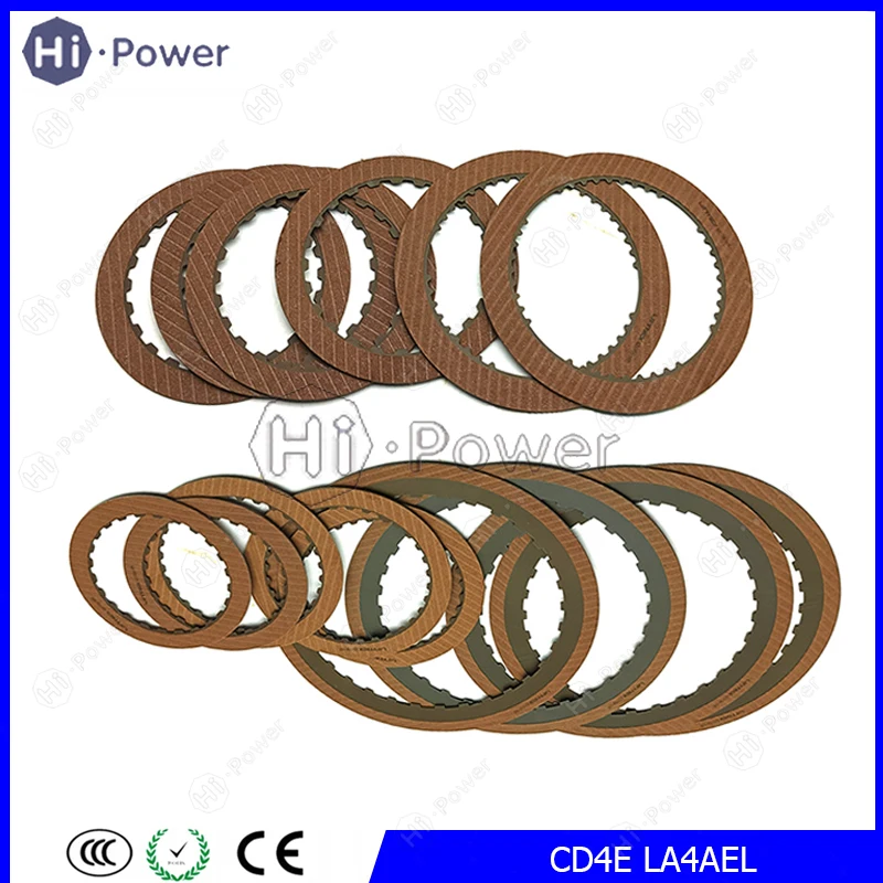 CD4E LA4AEL Transmission Clutch Friction Plates For Mondeo 2.0/ Mazda 626/ Escape Gearbox Clutch Disc Kit