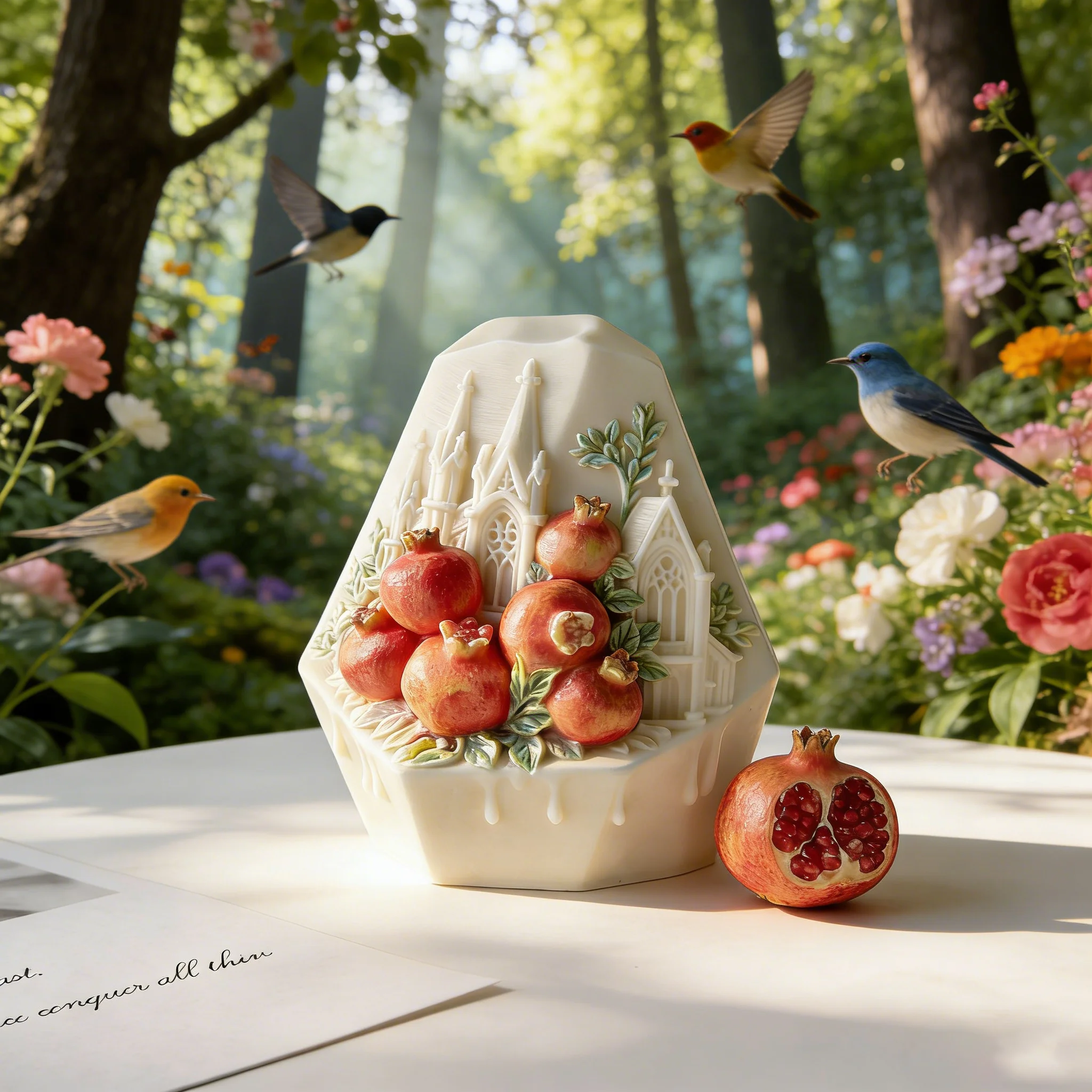 

Рельефная граната, церковная свеча, силиконовая форма, готическая архитектура, форма для ароматерапевтических свечей, смола, гипсовая форма для домашнего декора