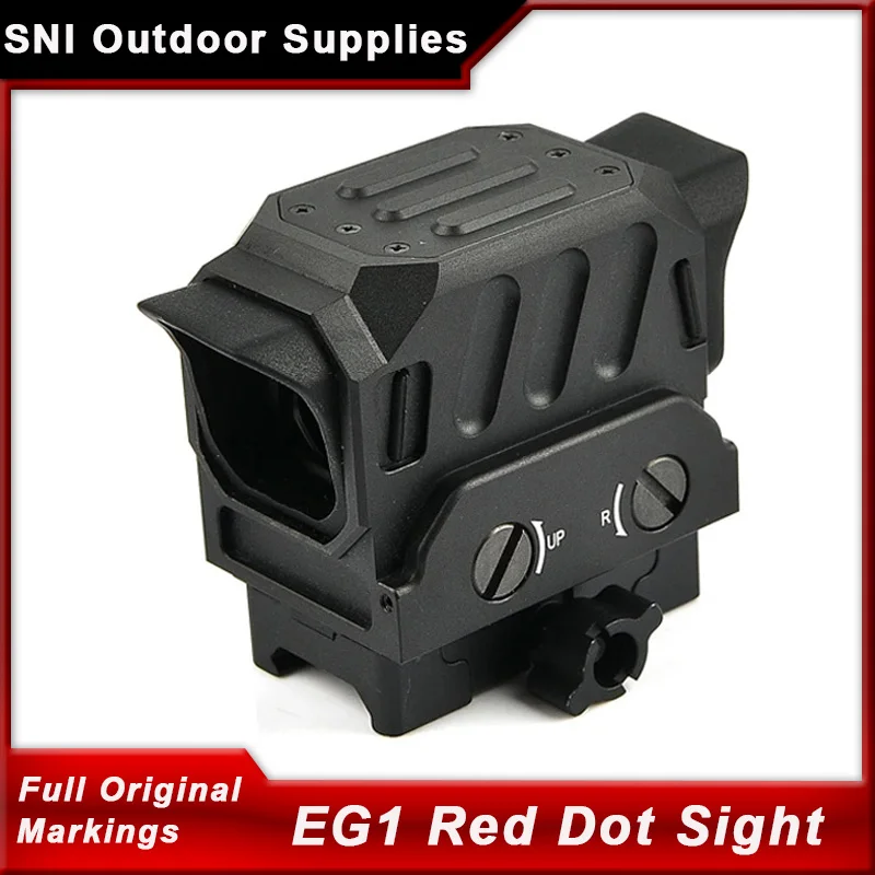 

Tactical DI Optics EG1 Red Dot Sight 1.5 MOA Reticle Holographic Reflex Sights Full Aluminum for 20mm Rail Hunting Rifle Scope