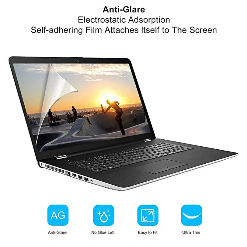 Laptop Screen Protector High Anti Glare Film Scratch Halloween Christmas New Year Office Worker Graphic Designer