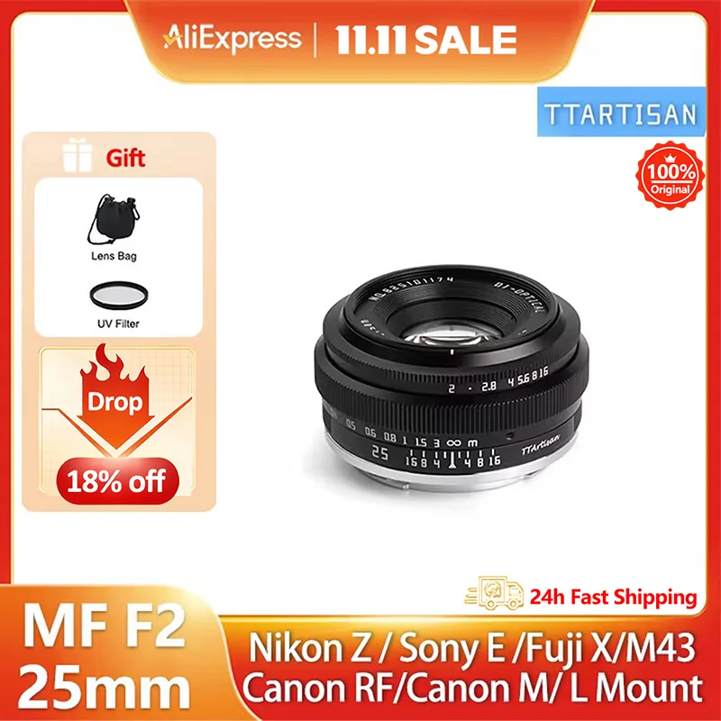 Ttartisan 25Mm F2 M… - image