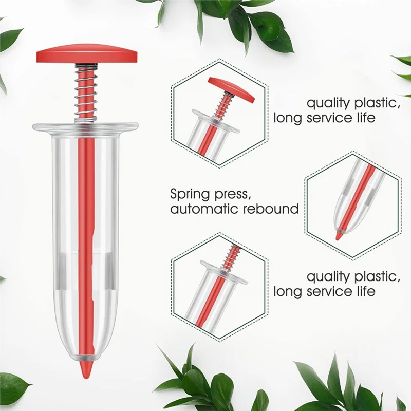 

Flash Trend Mini Seed Spreader Set, Seed Seeder Mini Sowing Seed Dispenser, Manual Seedling And Weed Eater Set