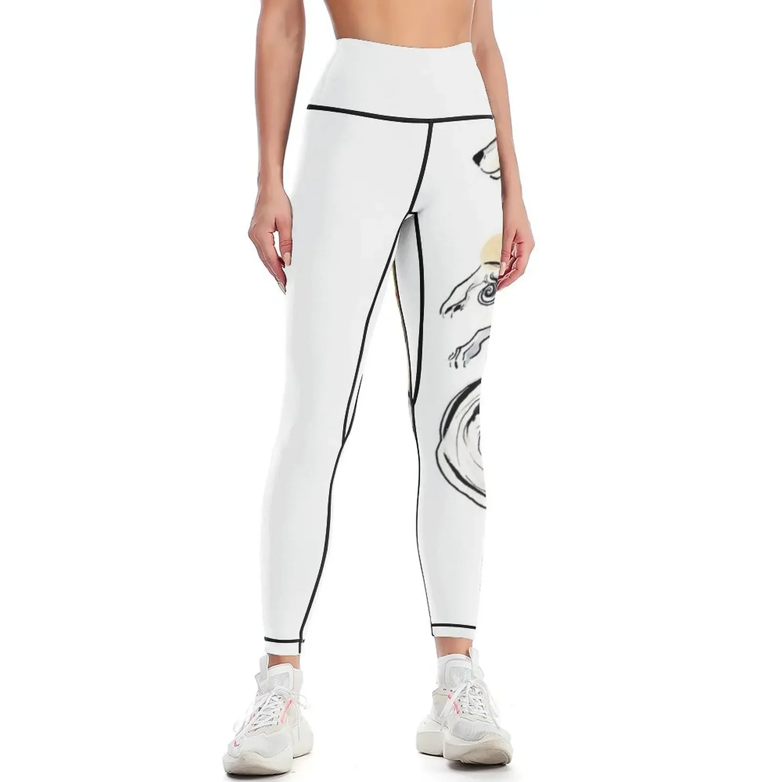 

Okami Amaterasu Leggings Fitness woman Women's sports pants Women's trousers Golf wear Womens Leggings