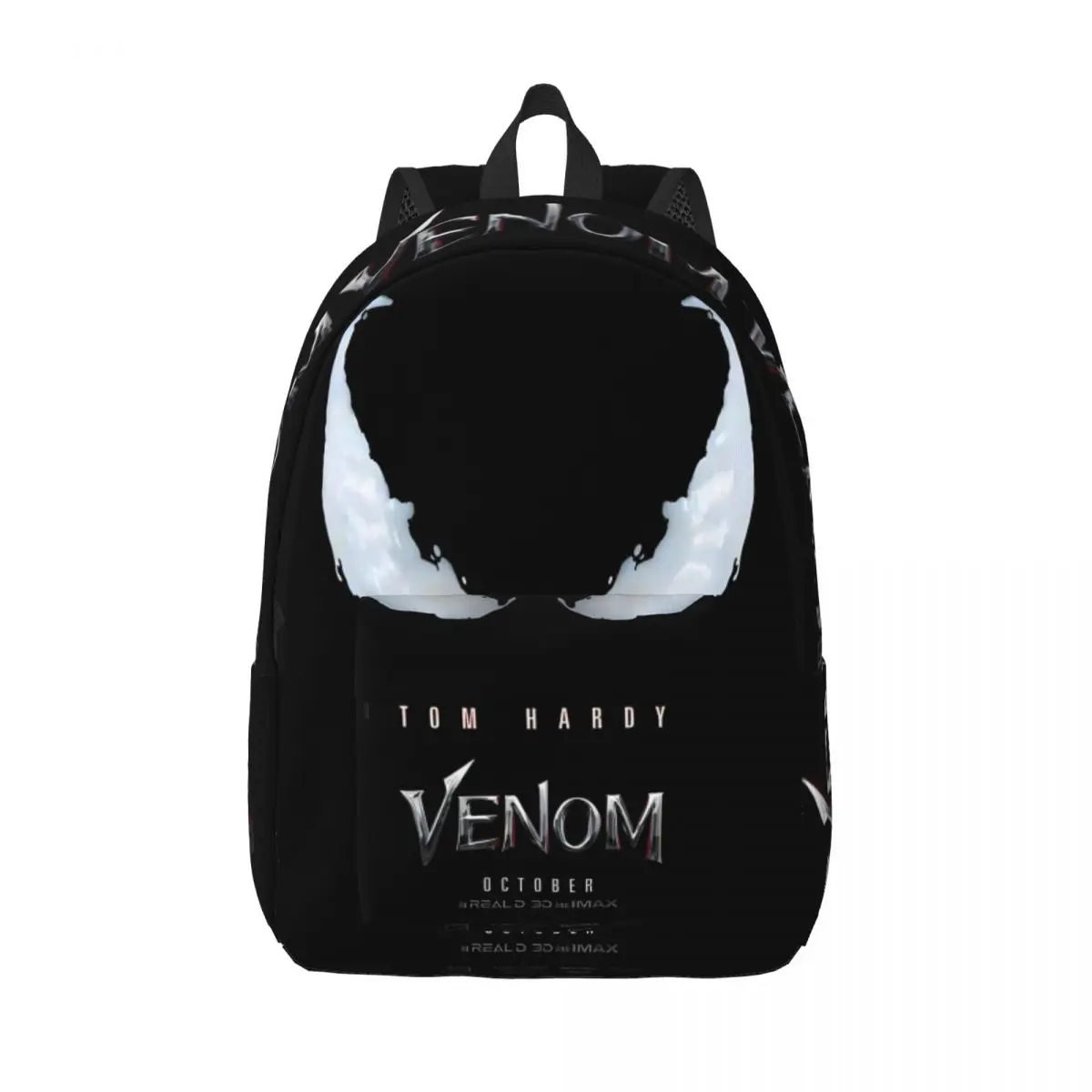 

College Bag Venom Zipper Closure Marvel Spider Man Venom Students Back To School Gift Daily Handbag Campus