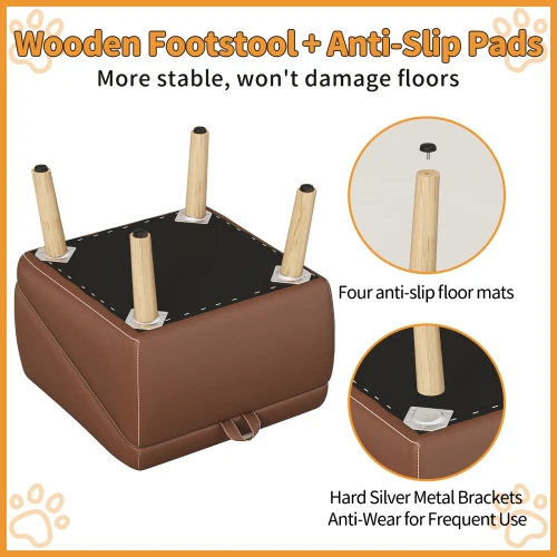 2-in-1 Foldable Pet Steps 6