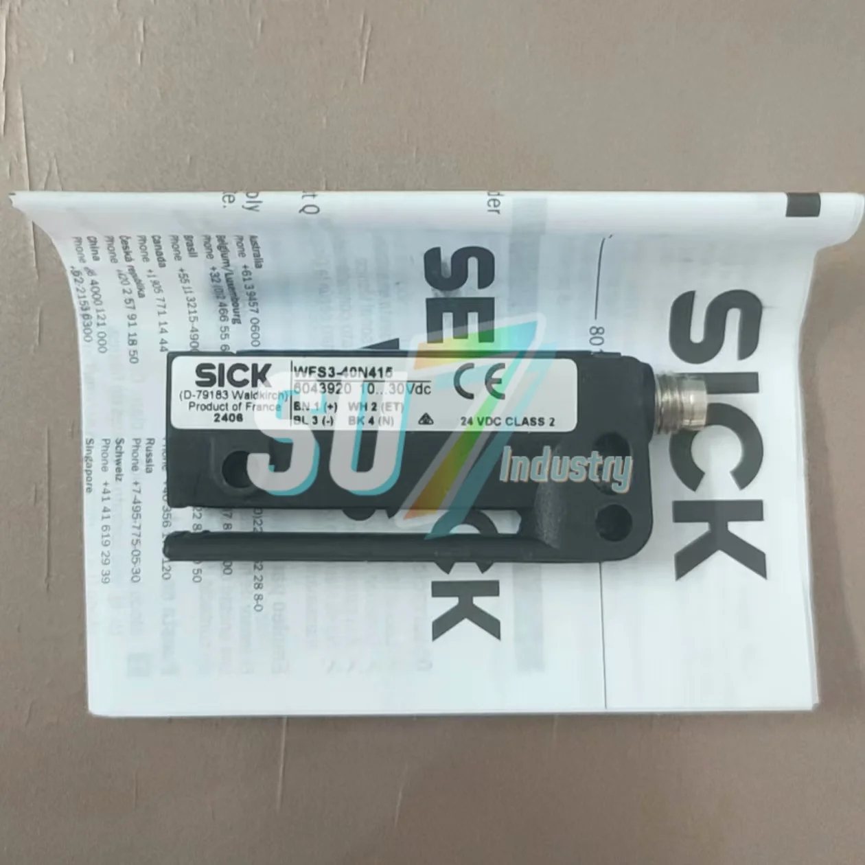 WFS3-40N415 광전 센서 새로운 원본