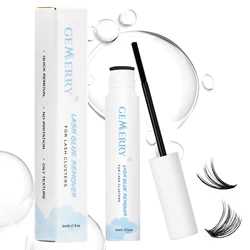 GEMERRY Lash Remover for Lash Extensions 5ml Self-Use Lash Extension Remover Gentle Non-irritating Cluster Lash Glue Remover