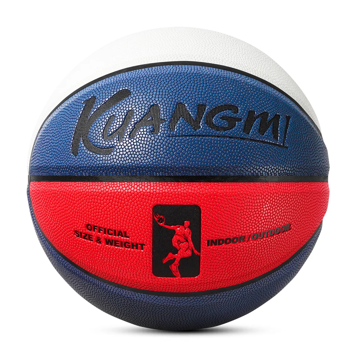 Kuangmi Official Size 7 Basketball Shooting Trainer PU Leather Game Ball Outdoor Indoor Easy Grip Sport Goods Men Women