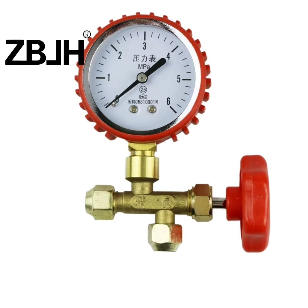 Air conditioning pressure gauge regulator 60kg R410A