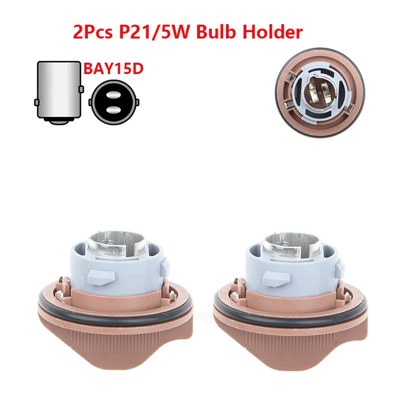 2x Lâmpada de Sinalização para Kia Sorento EX LX SX 2015, Soquete de Lâmpada 1157 P21/5W, Acessórios