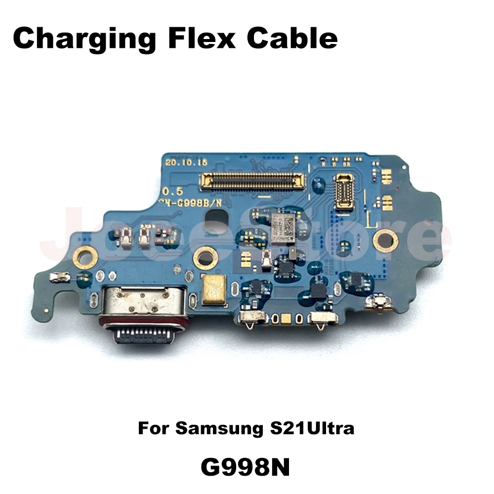 Charging Port Dock Board Flex For Samsung S23 S22 S21 S20 Plus Ultra S908N G991N Korean Version USB Connector Dock Charger Cable