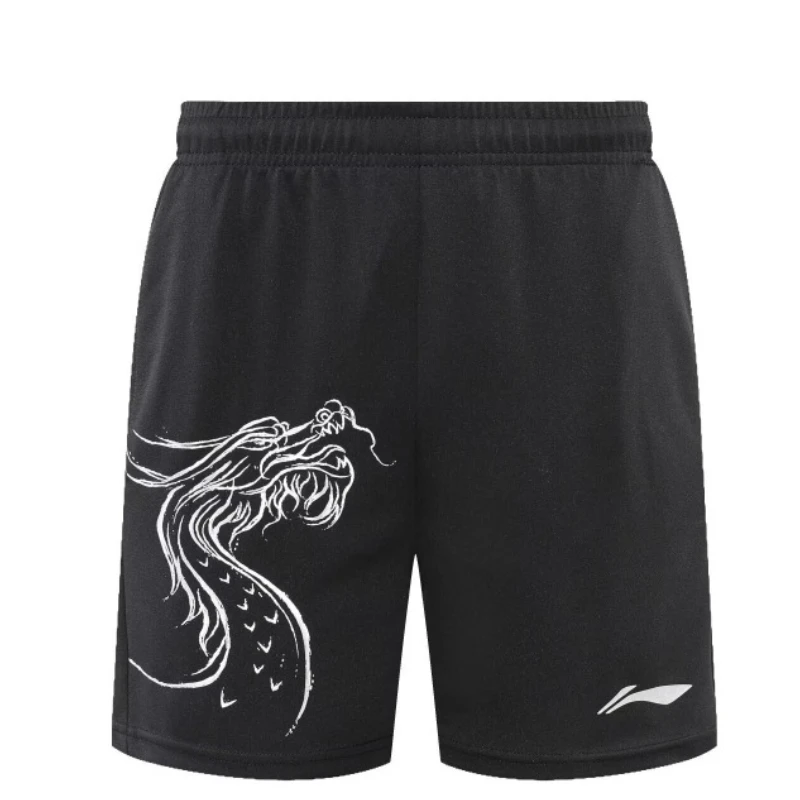 2025 Nieuwe zomer sneldrogende badminton tafeltenniscompetitie professionele training ademende hardloopshorts met zakken