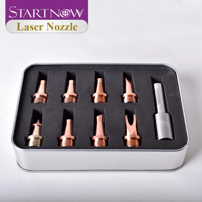 Startnow Hand-held Welding Nozzle Scale Tube For WSX CQWY HW QILIN Fiber Laser Mental Cutting Head Nozzle Connector Kits