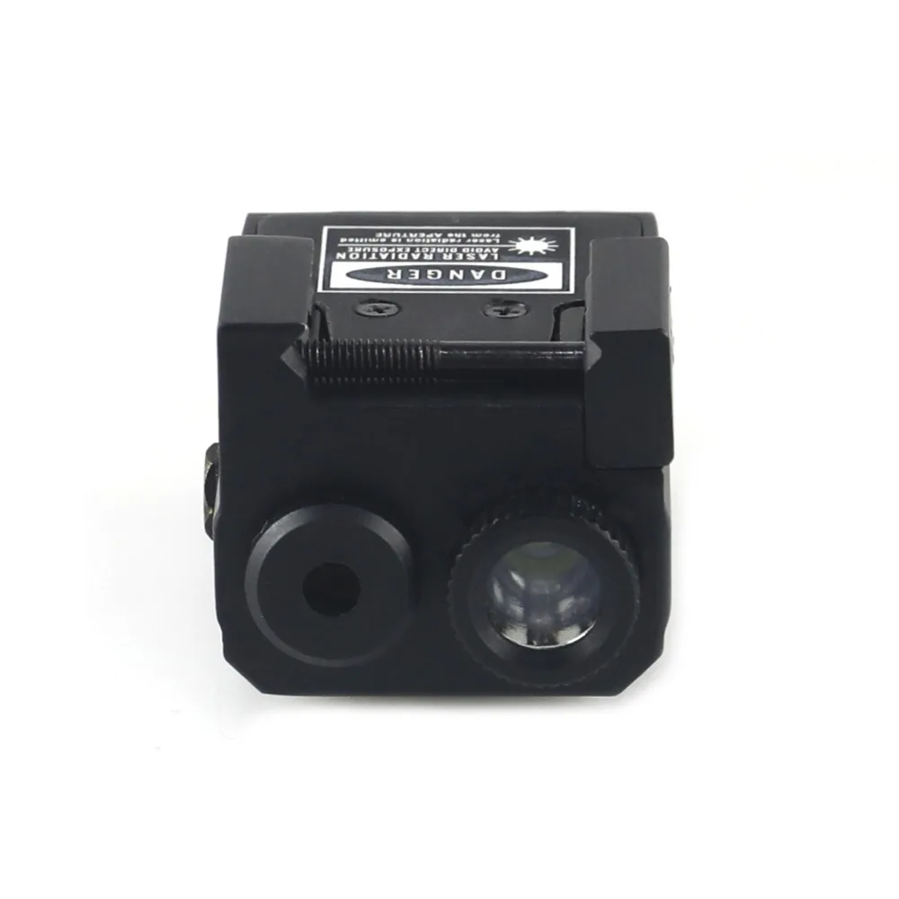 500 لومينز التكتيكية مصباح ليد جيب كومبو الأحمر الأخضر نقطة سلاح بندقية ضوء USB شحن ل غلوك الثور يناسب 20 مللي متر السكك الحديدية