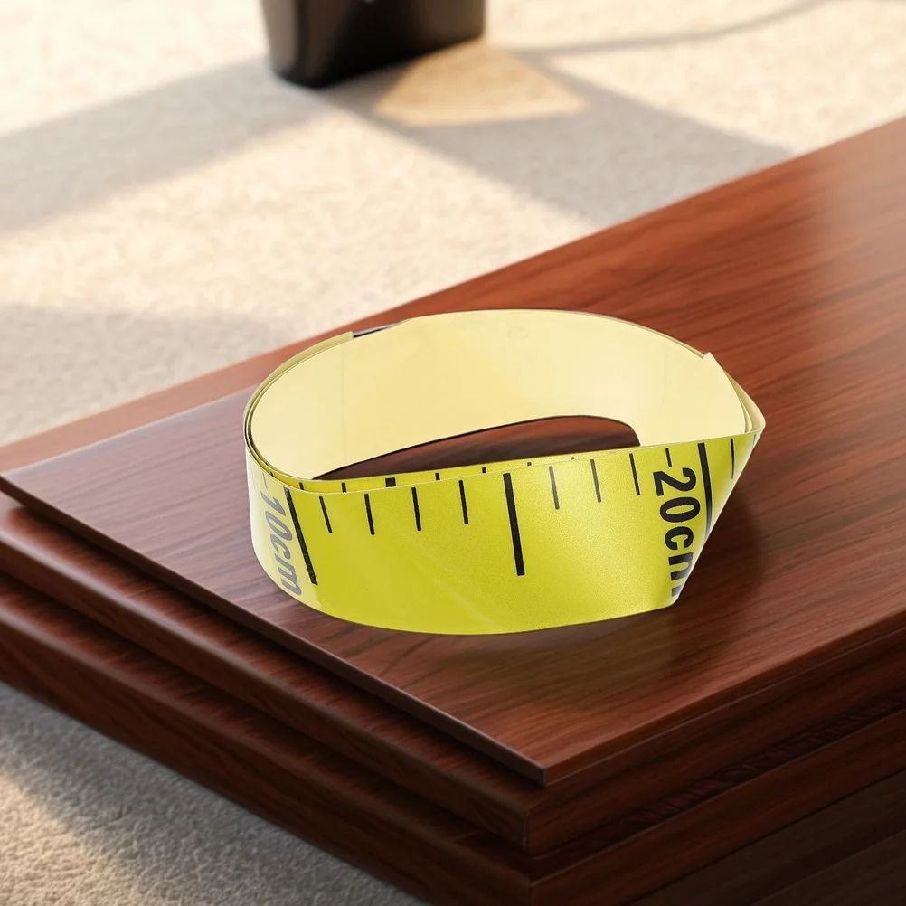 

2Pcs Self Adhesive Measuring Tape Stickers Water Level Tape Sticky Ruler Backing for Tank Pool Reservoir Accurate Measurement