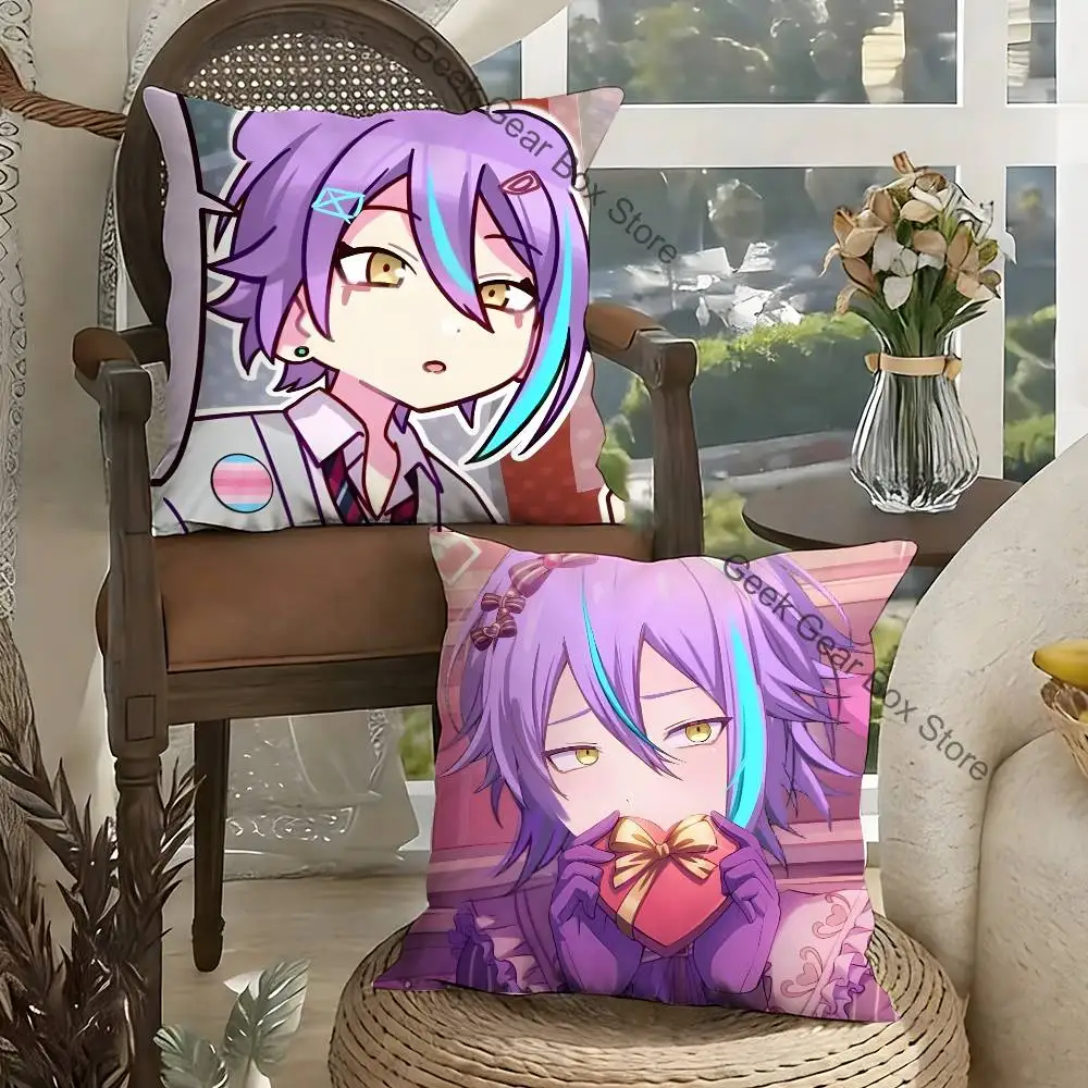 

K-KamishiroS Cartoon R-Rui Anime Celebrity Merchandise All-Match Printed Pillow Case Sofa Car Office Room Decoration Protector