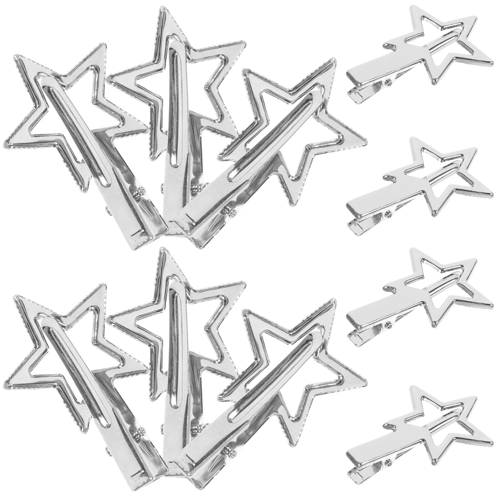 

Metal Star Hairpins Clips Women Girls Barrette Accessories Barrettes Snap