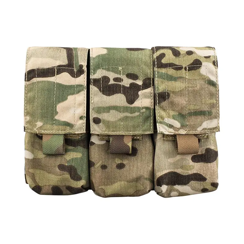 

Emersongear For LBT Style M4 Triple Magazine Pouch 556 MOLLE Combat Mag Bag Holder Airsoft Hunting Trekking Nylon EM6352