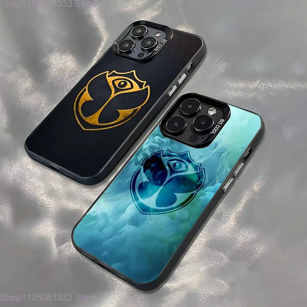 

Tomorrowland Phone Phone Case For iPhone 16,15,14,13,12,11,Pro,XS,Max,Plus,Mini,SE Black Candy Matte Shockproof Cover