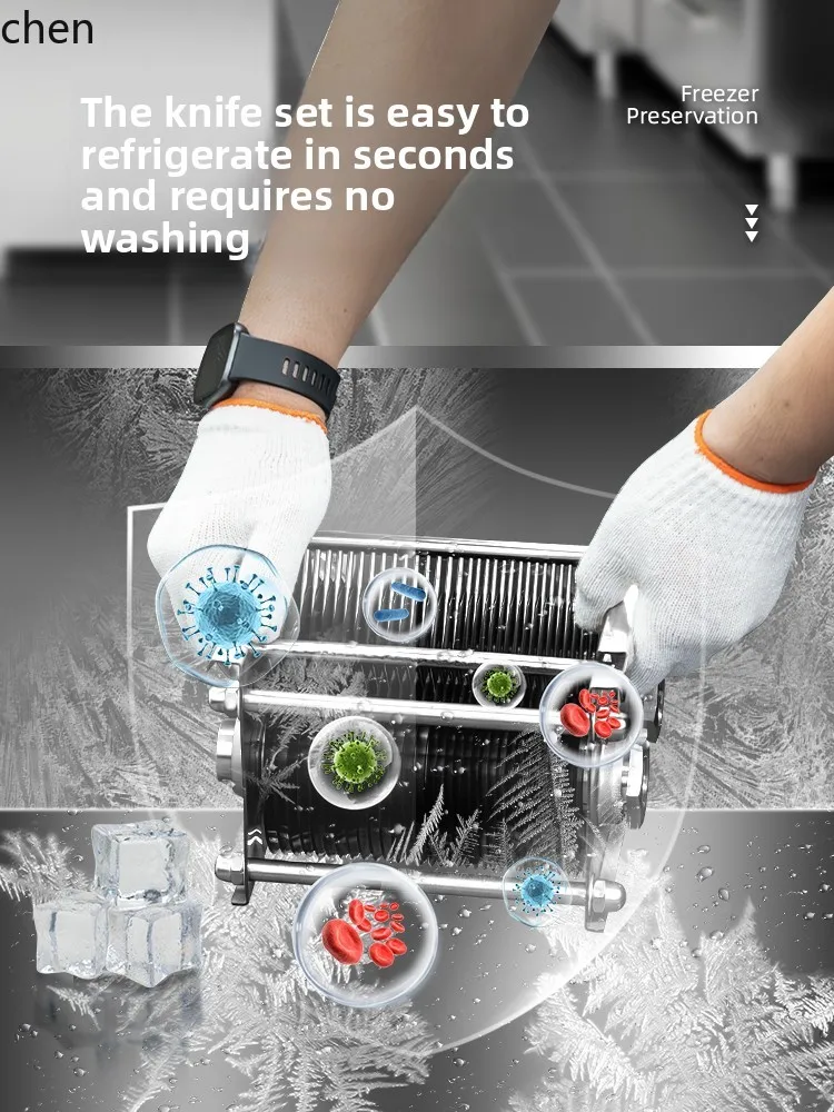 Lxc moedor de carne elétrico de alta potência aço inoxidável multifuncional corte, enema moagem, batendo máquina de recheio de carne