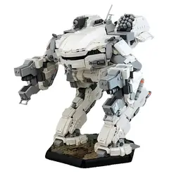 MOC BattleTeched Mech Robot Building Block Build Model King Crab Mech Action Figure Battle Robot Brick Toy Children Gift