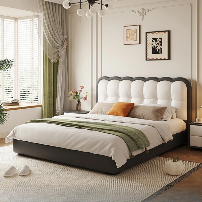 

Princess Japanese Beds Minimalist Comfortable Simple Modern Fashionable Vintage Bed Design Luxurycama De Casal Home Furniture