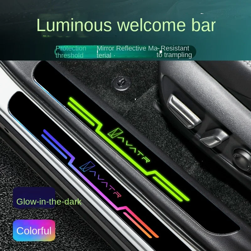 

Suitable for Avita 06 07 11 12 car specific anti stepping protection stickers, door welcome pedals, threshold strips