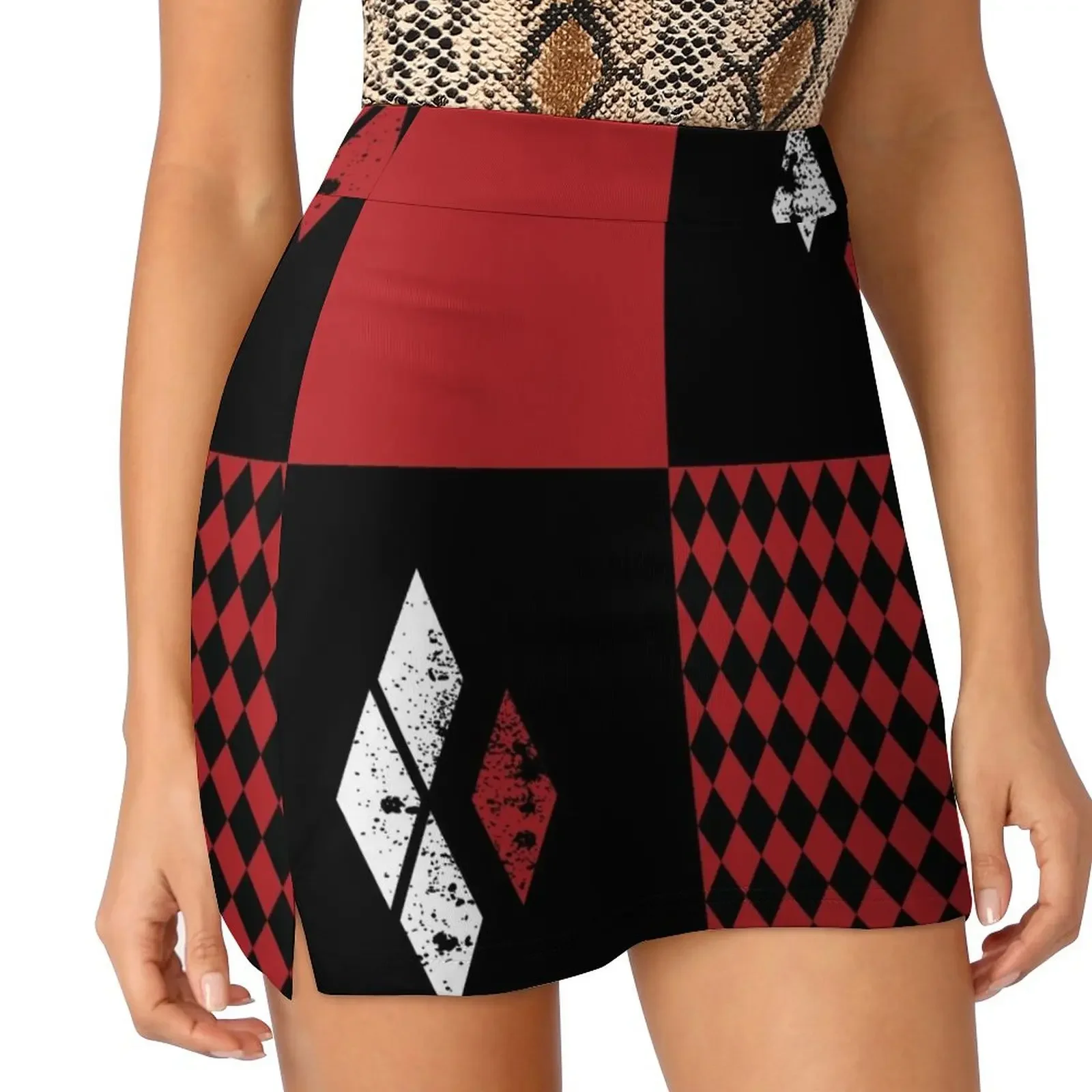 

Quinn Diamonds Mini Skirt kawaii skirt Woman skirts