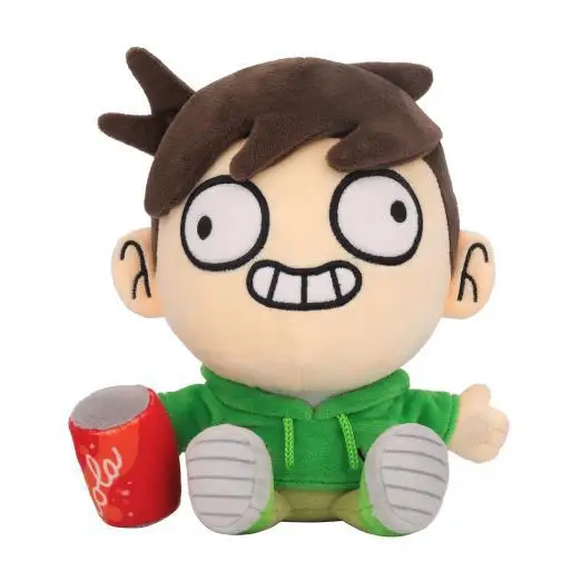 25cm New Eddsworld Tord Anime Plush Cartoon Edd Doll Indoor Home Decoration Soft Stuffed PP Cotton Toy Gift