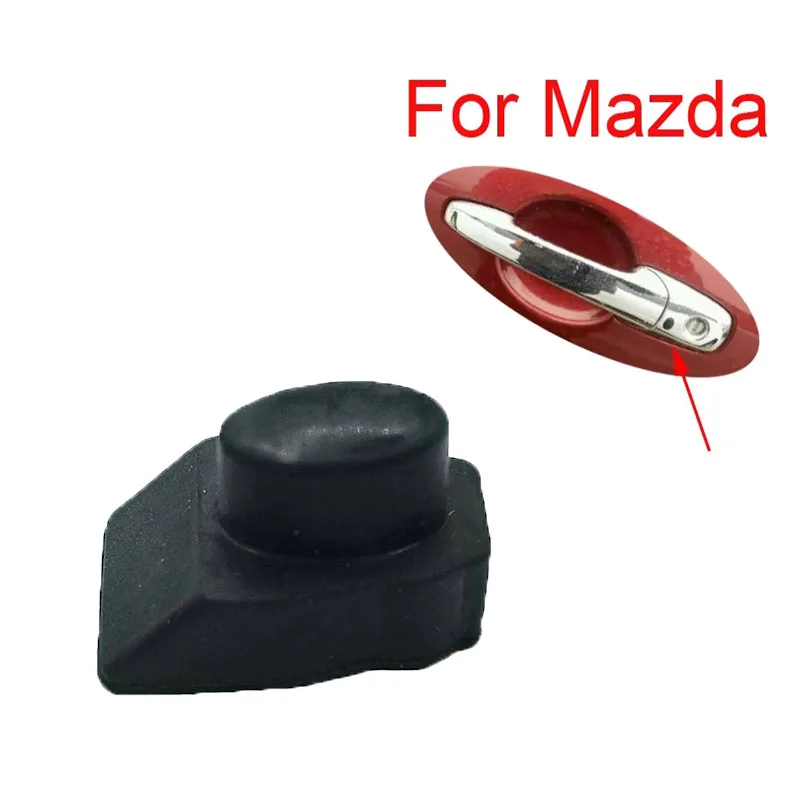 For Mazda CX-9 2007 2008 2009 2010 2011 2012  MX-5  Door Handle Switch Oval Button Keyless Unlocking Cap TD13-59-4B1