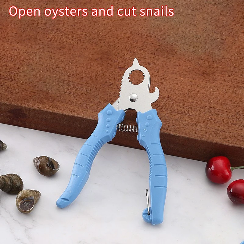 Oyster Cutting Field Snail Butt Artifact Not Slip Field Lion Tail Cutting Special Scissors Stone Snail Cutter Tail Removal Tools