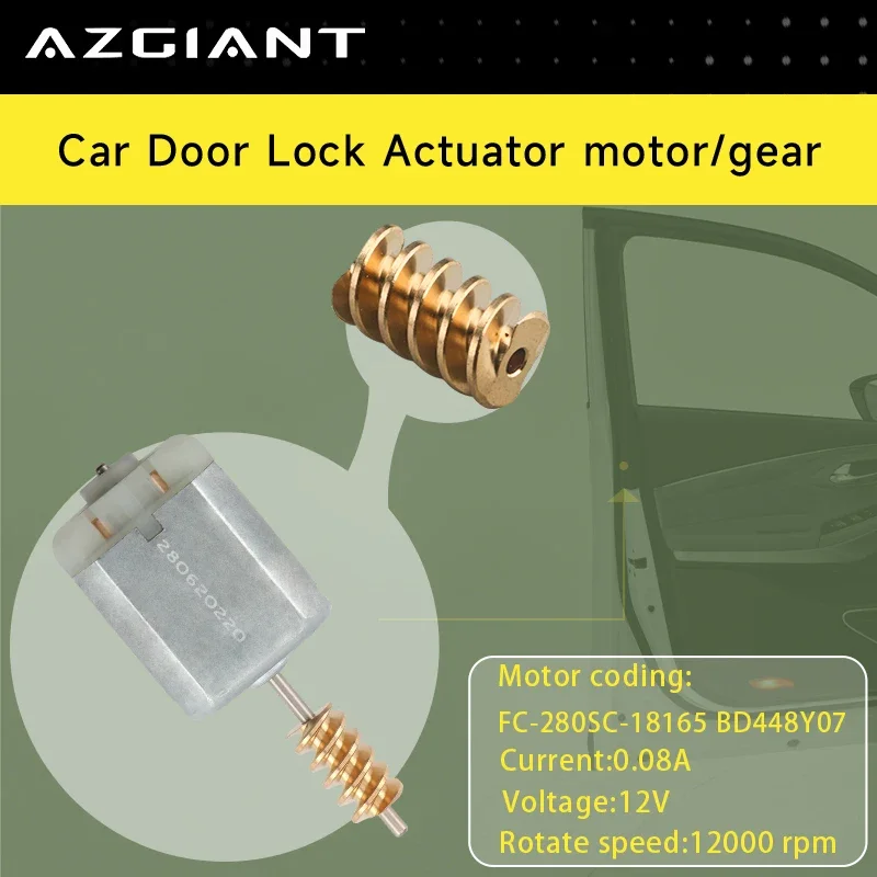 

Car Central Door Lock motor FC-280SC Worm 2T Disassembly Tools For VW Touran 5T1 AD1 AX1 T-ROC A11 T-Cross C1 Bj car accessories