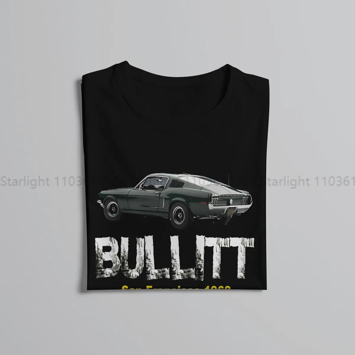 Bullitt Classic Special TShirt Mustang Car Casual T Shirt Newest T-shirt For Men Women