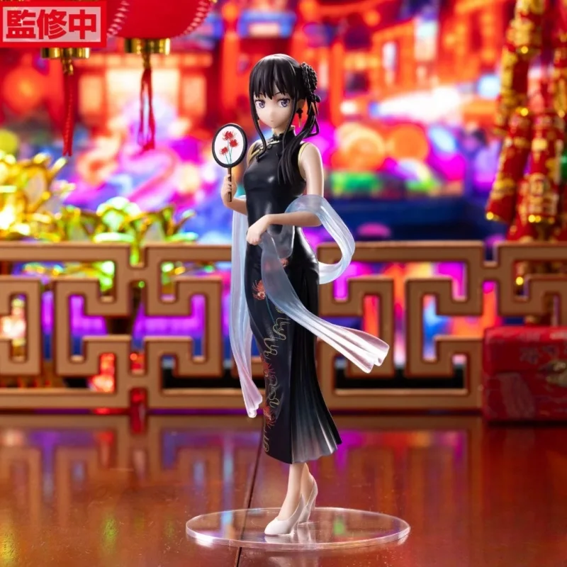 Hot Koop Lycoris Terugslag Nishikigi Chisato Inoue Takina Cheongsam Versie 19 cm Anime Actiefiguren Ornamenten Speelgoed Festvial Geschenken