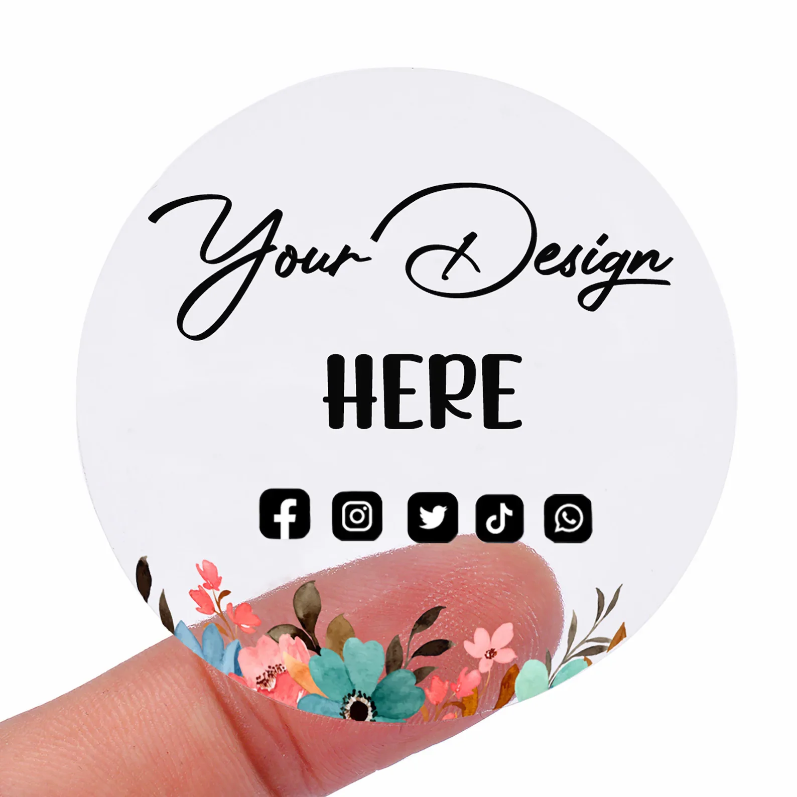 

Custom Stickers Transparent Custom Logo Labels Waterproof Round Personalized Stickers for Wedding Company Logo Gift Packaging