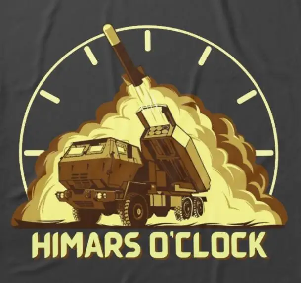 Himars O'clock M142 Himars Men T-Shirt Short Sleeve Casual 100% Cotton O-Neck Summer TShirt Size S-3XL