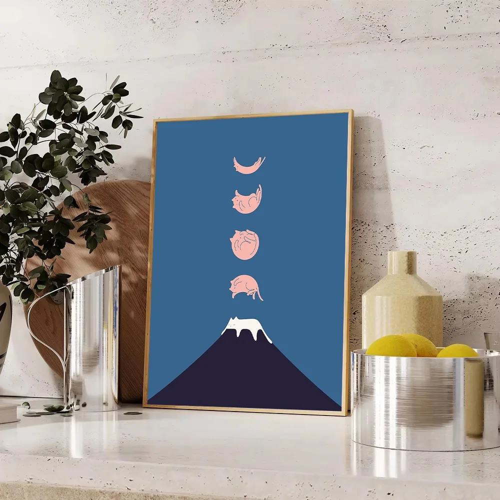 غير المؤطرة خمر النباتية زهرة فتاة قماش جدار الفن طباعة Cottagecore الجمالية الأزهار ديكور غرفة نوم ديكور فني للمنزل هدية Coun #1