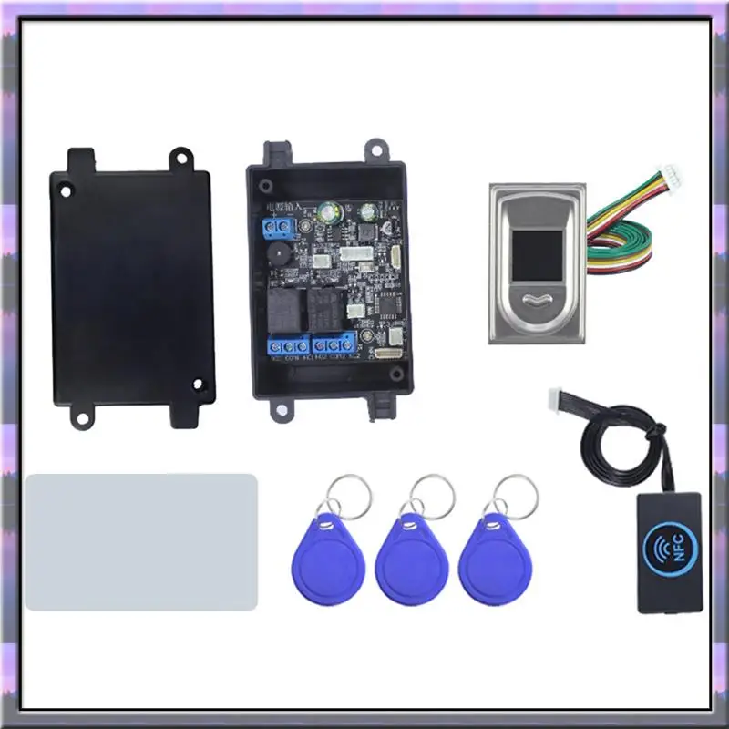 Vendita calda Controller di accesso per impronte digitali Nfc Modulo relè di controllo serratura elettrica Scheda Ic Interruttore di induzione Bicicletta Fai da te Sblocco S2
