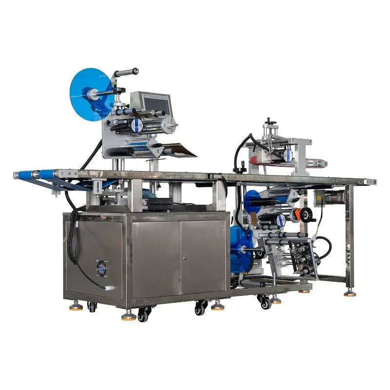 Customized High Precision Automatic Flat Labeler Multi-functional Packaging Labeling Machine