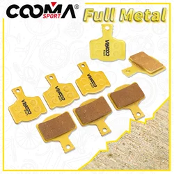 4 Pairs, Bicycle Disc Brake Pads For Magura  MT1893 MT2 MT4 MT6 MT8 MTS Caliper, Gold Full Metal