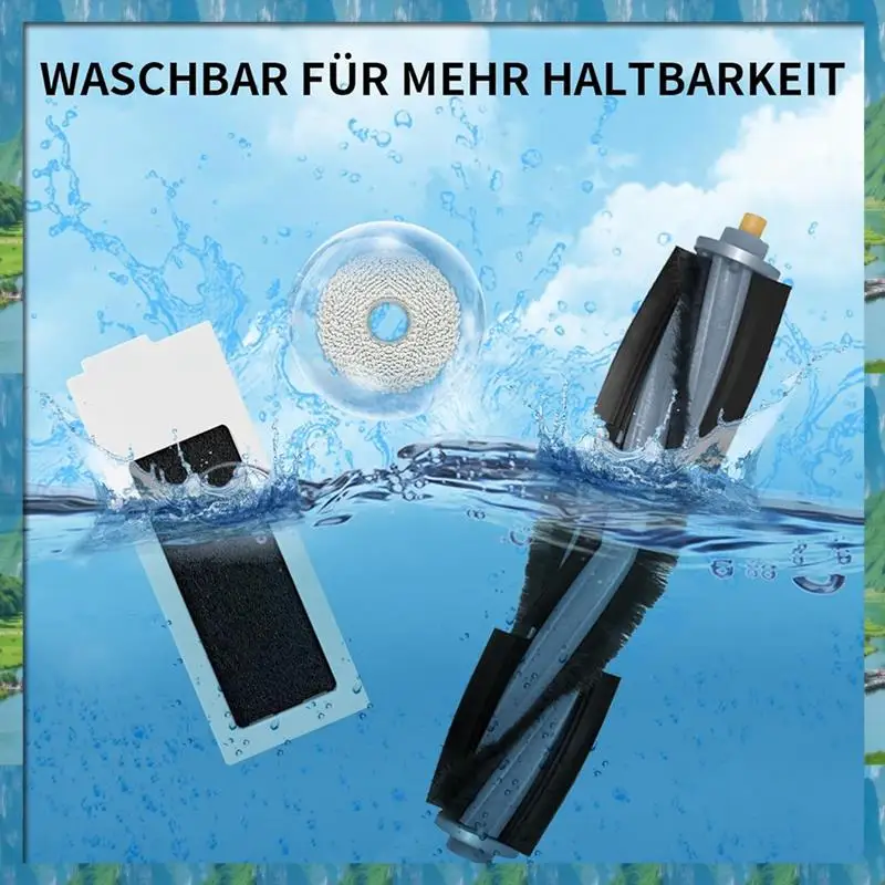 

Main Side Brush Hepa Filters Mop Cloths Dust Bags For Ecovacs Deebot T20 Omni Replacement Spare Parts