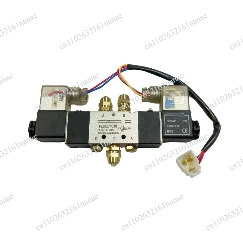 2522-08W 24V Door Pump Solenoid Valve with Wire, for buses and coaches