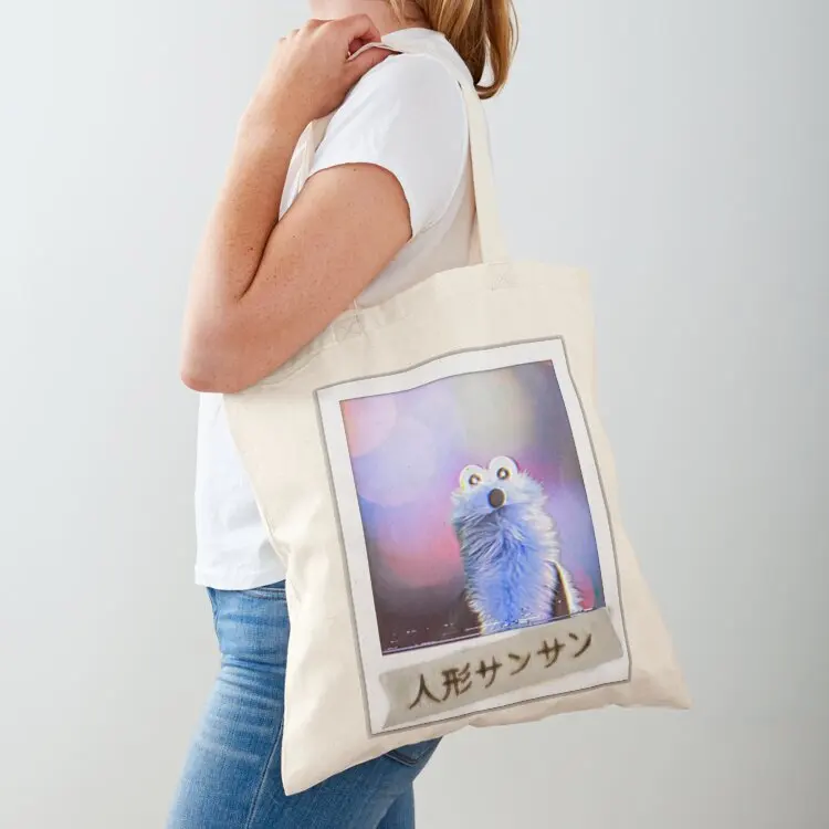 Screaming Blue Thing Tote Bag hand bag tote bags men sacs de shopping Eco bag