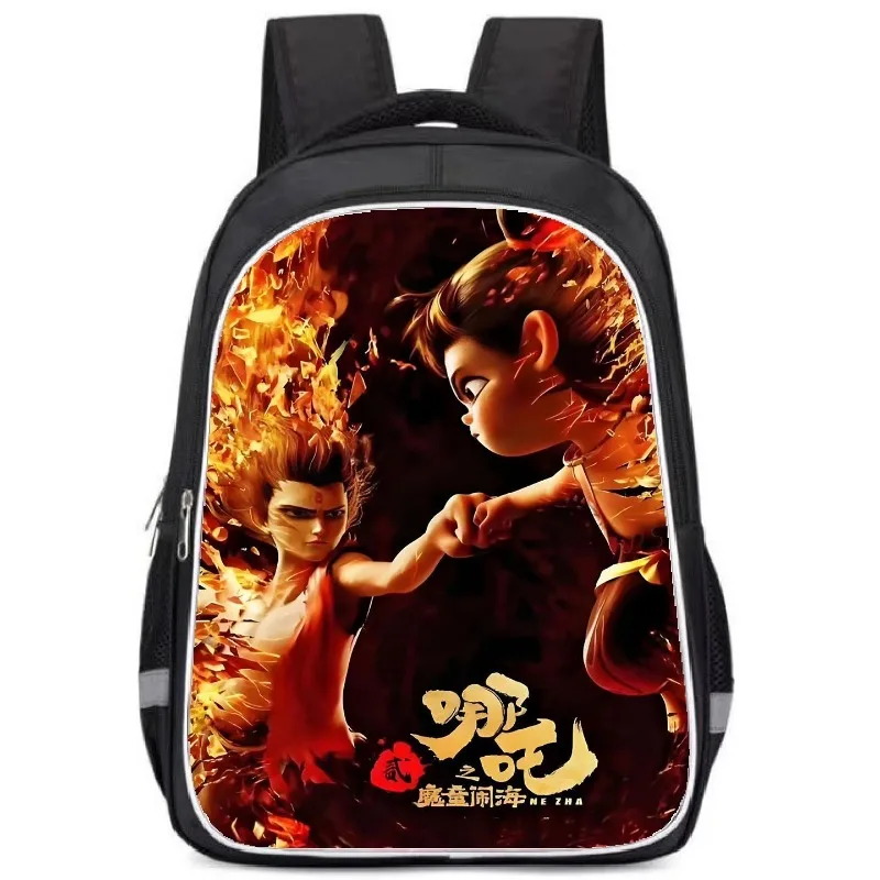 

Burden Alleviation Lightweight and Large-capacity Kindergarten Backpack Nezha Primary School Students Aobing Devil's Schoolbag