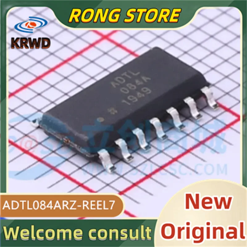 5PCS ADTL 084A New and original ADTL084ARZ-REEL7 ADTL084ARZ-R ADTL084ARZ SOP-14