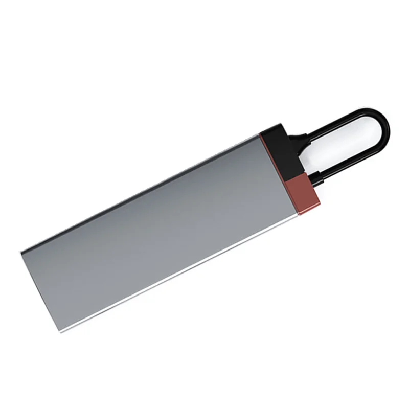 Type-C Docking Station Type C 12In1-BS12A Hub Gigabit Ethernet Port + Dual  For Computers And Mobile Phones