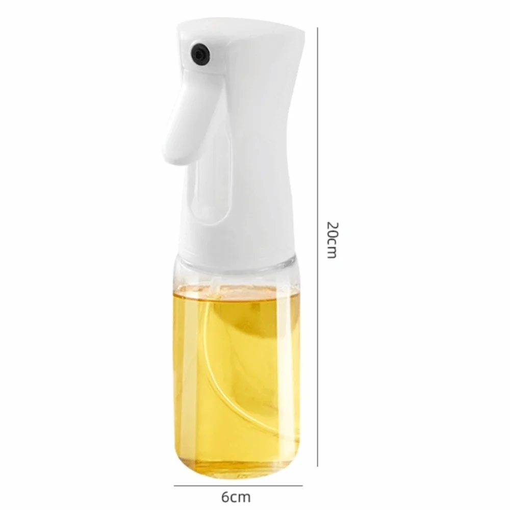 

200ml Oil Spray Bottle Precision Spray Glass Material Olive Oil Dispenser Anti-leakage Design Refillable Kitchen Spray Bottle