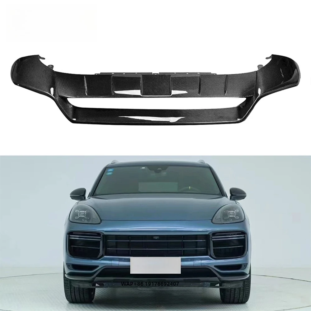 

Оптовая продажа с завода: Высококачественный передний спойлер из сухого карбона для 9Y0.1 Turbo GT, автомобильные аксессуары, автозапчасти