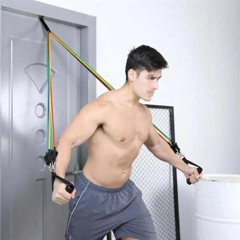 1/5pcs Elastic Resistance Door Anchor Holder Bands Tube Doorway Sport Fitness Equipment For Effective Working-out Accessories